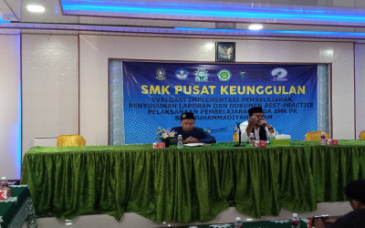 Pengajian Bulanan PWM Kepri di SMK Muhammadiyah Batam